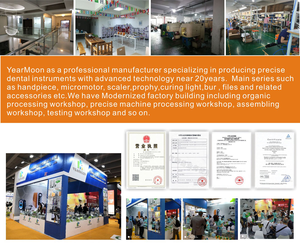 ชุดอุปกรณ์แฮนด์พีซทันตกรรมแบบ E-Type ความเร็วต่ำ พร้อมท่อส่งน้ำภายนอก หัวต่อแบบ Contra Angle สำหรับงานผ่าตัด - Product Image 6