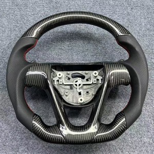 Volant en fibre de carbone forgé YTcarbon à dégagement rapide compatible avec les voitures de course pour Smart Fortwo 451 - Product Image 4