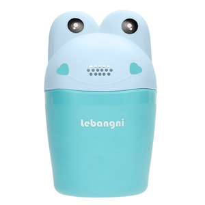 Lebonni Gobelet de shampooing pour bébé 500 ml avec pulvérisateur et couvercle pour le bain des nouveau-nés - Product Image 2