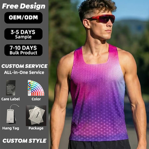 Ropa Deportiva al por Mayor, Camisetas sin Mangas Ajustadas para Hombre, Ropa de Entrenamiento de Secado Rápido, Camisetas Personalizadas para Fitness y Fisicoculturismo - Product Image 1