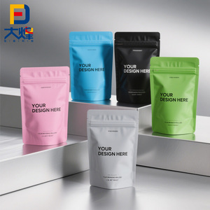 לעמוד את שקית שקית ניילון מודפסת זיפקק מזון פלסטיק ריח קטן הוכחה 3.5 תיק מותאם אישית עם לוגו - Product Image 4