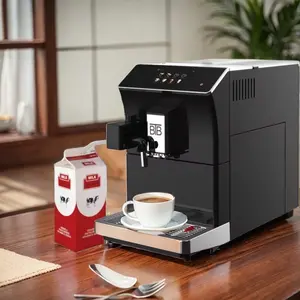 Macchina da caffè professionale commerciale automatica in acciaio inossidabile migliore macchina da caffè Espresso italiana