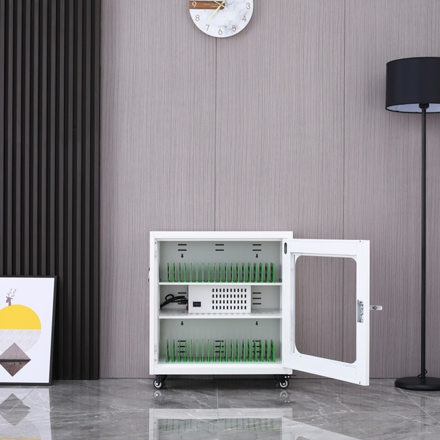 Metal Charging Cabinet Mobile Phone Tablet Charging Station for School Office Factory Library