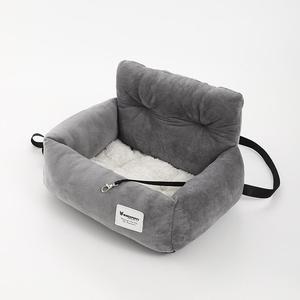 Sièges rehausseurs de chien doux personnalisés avec poches de rangement détachables lavables pour animaux de compagnie lit de voyage pour chien siège de <span class=keywords><strong>voiture</strong></span> lit doux et chaud fournitures pour animaux de compagnie - Product Image 6