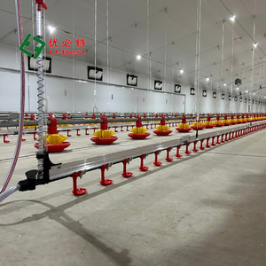 Nouveau système d'alimentation et d'abreuvement automatique U-BEST pour poulets en cage en plastique, équipement d'élevage avicole - Product Image 3
