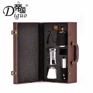 Diguo 300ミリリットルHot Sale Orange Color Coffee Tea Brew Set