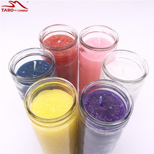 Velas Votivas Religiosas <span class=keywords><strong>TaBo</strong></span> de Alta Calidad, Redondas, en Frasco de Vidrio, Velas de Navidad para Iglesia, en Stock, Venta al Por Mayor - Product Image 2