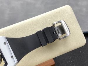 Reloj Mecánico Luminoso de Lujo y Súper Calidad, Resistente al Agua, Movimiento APS Factory RMUL2, RM061 NTPT, Esqueleto de Carbono Blanco - Product Image 6