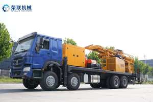 Déchaîné du réseau. Ce forageur monté sur camion maîtrise tout terrain avec une puissance fiable <span class=keywords><strong>de</strong></span> 200 m <span class=keywords><strong>de</strong></span> profondeur. - Product Image 2