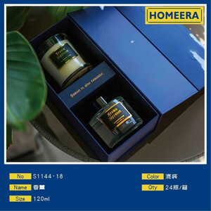 Bouteilles d'aromathérapie en verre de luxe de 120ml couvercles à bouchon à vis en plastique 24 pièces couleurs mélangées 4 couleurs par boîte 200ml crème de soin de la peau brume - Product Image 1