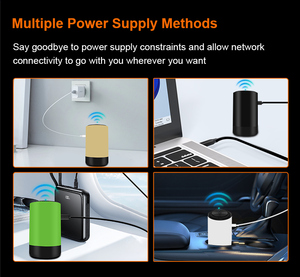 Thiết Kế Mới Wi-Fi6 Cổng Lan LTE Cat4 CPE 4G Router Mạng Wifi 3800MAh 300Mbps Type-C Pocket Wifi 4G LTE Micro Sim Thẻ Router - Product Image 6