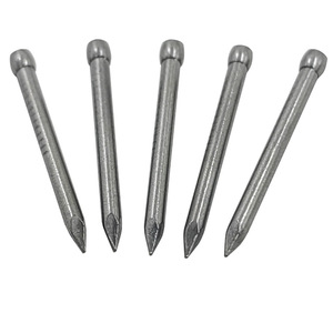 Clavos de acabado sin cabeza de hierro, diámetro de 1.0mm-3.0mm, longitud de 6mm-35mm, punta afilada, vástago liso, superficie pulida - Product Image 3