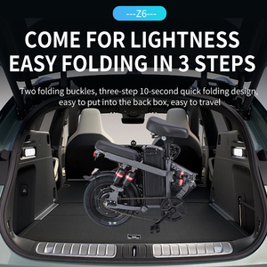 <span class=keywords><strong>Vélo</strong></span> <span class=keywords><strong>électrique</strong></span> <span class=keywords><strong>pliant</strong></span> bon marché avec batterie pour hommes haute vitesse Fabricants en Chine <span class=keywords><strong>Vélo</strong></span> <span class=keywords><strong>électrique</strong></span> <span class=keywords><strong>pliant</strong></span> 2 places Ebike - Product Image 6
