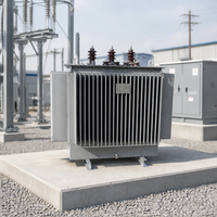 Transformateur de distribution de puissance immergé dans l'huile S22, triphasé, 12,47 kV, multi-enroulements, 50 Hz, 60 Hz