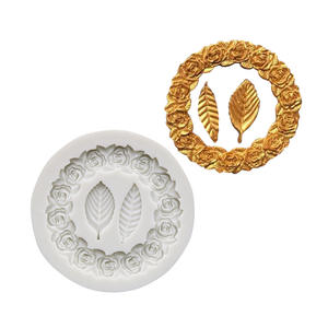 Moldes de Silicona para Repostería, Moldes de Silicona con Forma de Hojas para Chocolate, Decoración de Pasteles y Dulces - Product Image 3