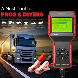 Probador de Carga y Arranque LAUNCH BST-500, 6V 12V 24V, 100-2000 CCA, para Baterías de Auto - Product Image 3