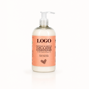 Acondicionador al por mayor de Coco e Hibisco para Rizos y Brillo, Sin Sulfatos, para Cabello Grueso, Rizado y Texturizado, 384ml - Product Image 1