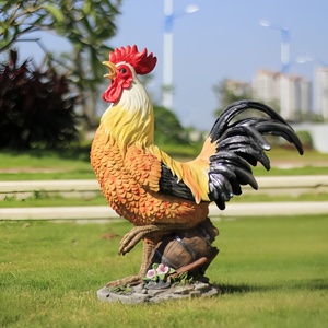 Statue <span class=keywords><strong>d</strong></span>'animal sauvage en fibre de verre pour la <span class=keywords><strong>d</strong></span>écoration de jardin et de paysage Sculpture en résine - Product Image 6
