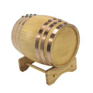 Miniature <strong>Wood</strong> Whiskey Barrel Dispenser Barrels of Beer Wine Barrel <strong>Wood</strong> - Product Image 5