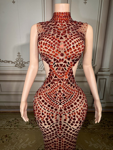 Платье для беременных без рукавов, для фотосессии, с вырезом на талии, бальное платье для выпускного вечера, свадебные платья для подружки невесты - Product Image 5