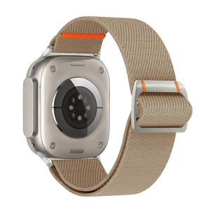 Eraysun thể thao mềm sang trọng cho Apple xem Ultra 3 2 1 Series 10/9/8 I xem 11 Apple xem đàn hồi nylon dây đeo vải xem ban nhạc - Product Image 3