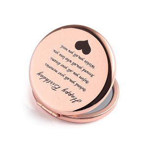 กระจกพกพาสองด้านสีโรสโกลด์ SZ Original สินค้าขายดีสำหรับวันแม่ จากผู้ผลิตโดยตรง - Product Image 1