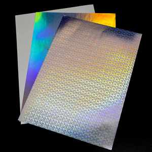 Autocollant en vinyle holographique destructible de haute qualité FX, papier autocollant holographique pour graffiti, feuille de papier coquille d'œuf A4 - Product Image 6