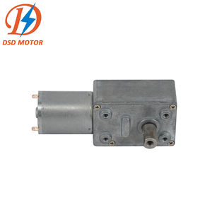 Micro moteur à courant continu 46SW370 12V 18V DC moteur de réduction à vis sans fin électrique couple élevé faible bruit droite ange 1-300 tr/min moteur électrique - Product Image 6