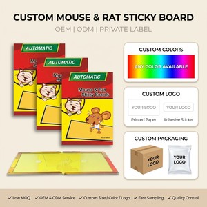 Piège à souris collant professionnel à haute adhérence pour la lutte systématique contre les rongeurs - Product Image 1