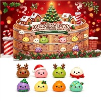 Pop Surprise Color Virus Spread Blind Box Giant Mysterious Dumpling Calendar Blind Box Squeezing Toy