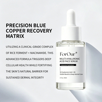 Sérum Visage Concentré Actif Intensif à l'Acide Hyaluronique Multiple 30ml pour Nez et Visage – Formule Clinique pour Marque Blanche