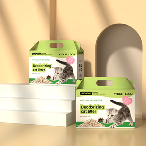Logotipo personalizado Caja de embalaje de juguetes para mascotas ecológica Gato trepador <span class=keywords><strong>Molar</strong></span> Rod Diseño libre de cajas corrugadas de alta gama para mascotas - Product Image 5