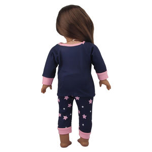 Vêtements de poupée licorne pyjamas Fit 18 pouces poupée compagnon de rêve jouet pour enfants - Product Image 3
