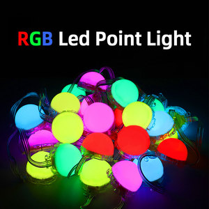 Luces LED RGB <span class=keywords><strong>de</strong></span> 30 mm, 0.72 W, DC12 V, IP67, Cuerpo <span class=keywords><strong>de</strong></span> PVC, 5000 K, <span class=keywords><strong>Luz</strong></span> Diurna, CRI85, 2 Años <span class=keywords><strong>de</strong></span> Garantía, Aplicación en Paisajismo - Product Image 4