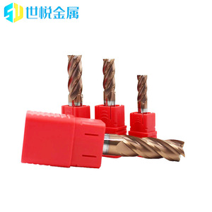 1-16mm cacbua rắn 4 lưỡi phẳng cuối nhà máy CNC cuối Nhà máy Sơn hrc45 hrc55 hrc65 - Product Image 2