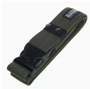 Cinturones de lona HKSF GB01 al por mayor, con cierre lateral rápido, en colores negro, verde, caqui y marrón. - Product Image 2