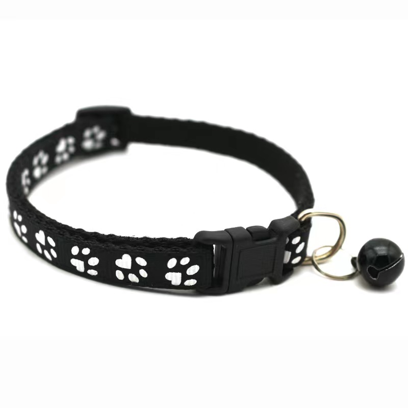 Factory Wholesale Cat Collar Pet Bell Collar Multi Color Cat Accessory Safety Buckle Collar For Cat And Puppy