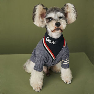 סין מפעל לחיות מחמד סין סיטונאי הדפסה כלב קרדיגן קוריאה בגד גוף בגדי השנה הסינית החדשה - Product Image 3