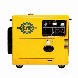 Generador Diésel Súper Silencioso Automático <span class=keywords><strong>de</strong></span> 5/10/20KW, 50/60Hz, Arranque Automático ATS, Monofásico 220V/Trifásico 380V, Portátil para Uso Doméstico - Product Image 3