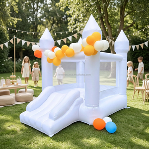Château gonflable avec toboggan, très demandé, pour enfants et adultes, idéal pour les mariages, les événements et la <span class=keywords><strong>location</strong></span> commerciale - Product Image 1