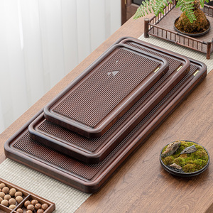Solid Wood <b>Tea</b> Tray With Drainage Small Size For Home Office Kung Fu <b>Tea</b> <b>Set</b> - Product Image 3