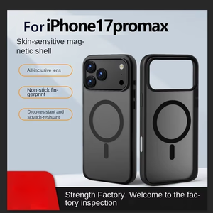 2025 Mới Phát Hành Mượt Cảm Ứng Matte Bìa Chống Sốc Từ Trường Hợp Kim Loại Nút <span class=keywords><strong>iPhone</strong></span> 17 Pro Bảo Vệ Trường Hợp - Product Image 5