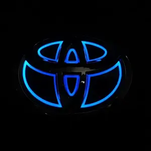 5 डी नेतृत्व वाली रोशनी वाली कार प्रतीक और टोयोटा कैमरी हाइलैंडर यारिस/लैंड क्रूजर हिमस्खलन प्रकाश किट के लिए - Product Image 4