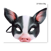 Usine vente carnaval mascarade balle fête Cosplay accessoires modélisation Animal EVA demi visage cochon masques
