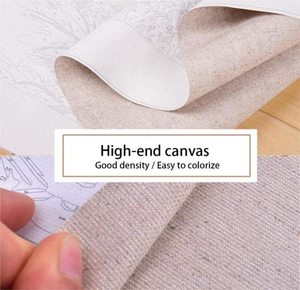 Decorazione della casa <span class=keywords><strong>Anime</strong></span> fai da te dipinto a mano pittura a olio regalo per principianti natale compleanno bts pittura del fumetto per numero - Product Image 4