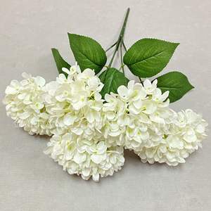 225 Pieces 5 Hydrangea Simulation Silk <strong>Flowers</strong> Wholesale for Wedding Home Hotel Outdoor Photography &amp; Valentine's Day Decor - Product Image 5