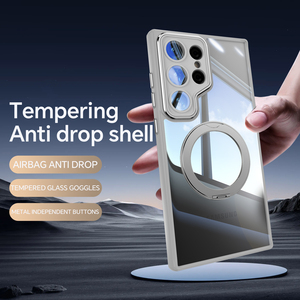 Mới nhất bìa cho Samsung Galaxy S25 siêu 360 xoay khung Armor điện thoại trong suốt trường hợp - Product Image 5