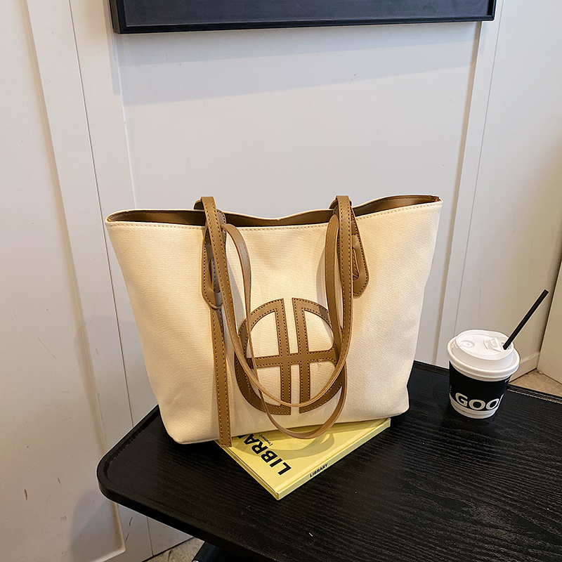 Bolso de mano de PU (43*27*15 cm) -color 1
