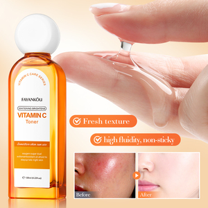 OEM ODM FAYANKOU Tonique éclaircissant à la vitamine C, texture rafraîchissante, antioxydant, hydratant pour le visage - Product Image 4