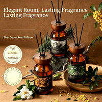 Diffuseur de parfum d'ambiance de luxe pour la maison, huile parfumée longue durée 90 jours, désodorisant élégant pour chambre à coucher, diffuseur d'arômes pour la décoration intérieure